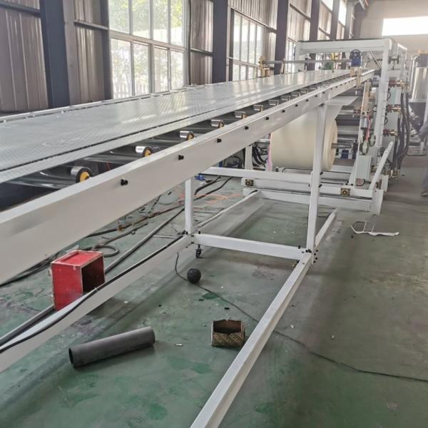 Feeding Mode One Feed Plastic Sheet Extrusion Machine for Thermoforming Production