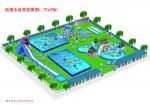 Whole Paradise Planning Portable Water Park Customized Water Park Combination