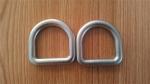 High Strength Safety D Rings Zinc Plated Buckle D Rings With Hot Forged
