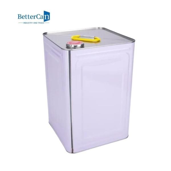 Fully Automatic Can Sealing Machine Food Cans Square Bucket 15-30cpm With Weld Body Seam