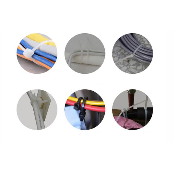 RoHS Certificated UL94V2 Self Lockin Nylon 66 Cable Ties