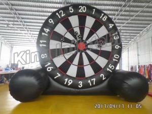 Wholesale New Giant  Soccer Game Inflatable Sports Games Football Dart Board from china suppliers