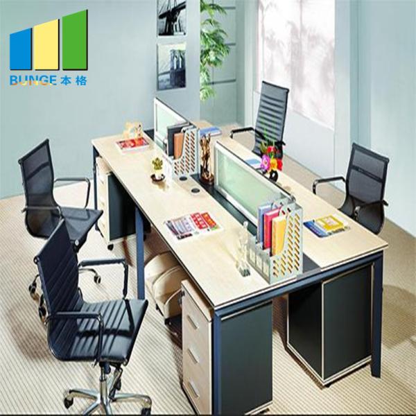 30mm Partition Panel Office Workstation Desk With Cubicles Standard Size