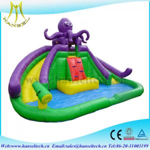 Wholesale Hansel 2017 hot selling commercial PVC outdoor water slide inflatable from china suppliers