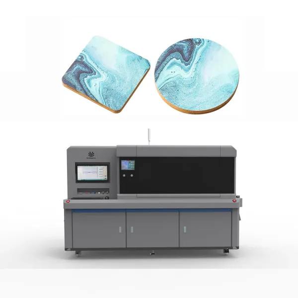 Industrial Single Pass UV Printer with 200 Sqm/H Printing Speed, 1200 X 1200 Dpi Resolution and LED UV Lamp Drying System