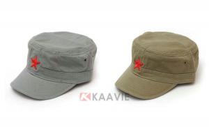Wholesale Versatile Vintage Military Cap Adjustable Washed Distressed Baseball Caps from china suppliers