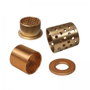 Wholesale CuSn8P FB090 Wrapped Bronze Bearing With Grease Pockets from china suppliers