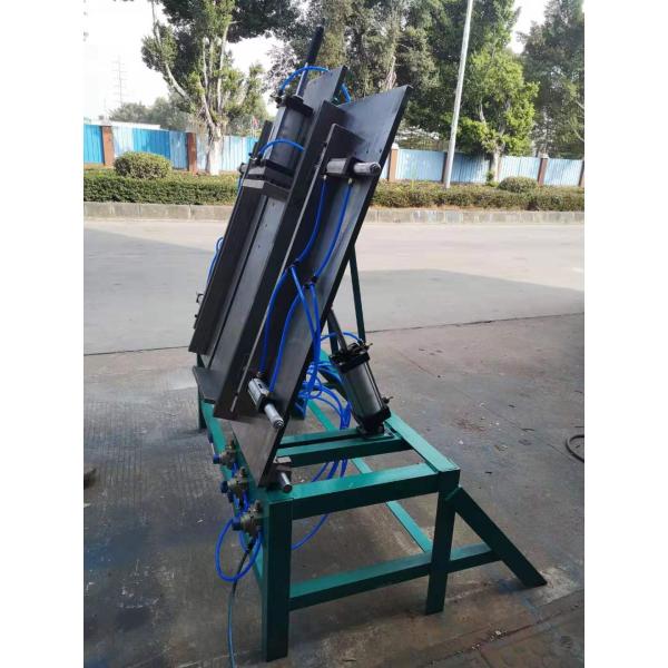Servo Pneumatic 3 Rows 5mm Fin Height Core Builder Machine , Radiator Manufacturing Equipment Adjustable