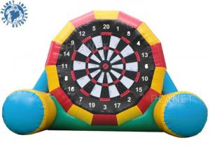Wholesale 4.5mh Giant Inflatable Football Game / Double Sides Blow Up Soccer Dart Board from china suppliers