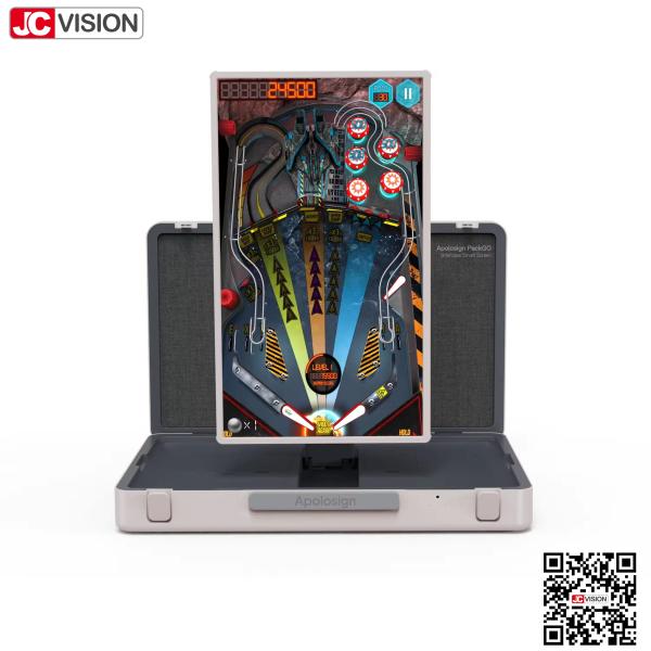 JCVISION 27" briefcase monitor Touch Screen Android 12 System Smart screen suitcase