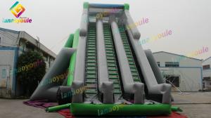 Wholesale Large Inflatable Water Slide Park  On Land For Fun Outdoor Amusement Park from china suppliers