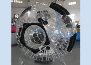 Wholesale 2.0m Dia. giant clear inflatable soccer ball for outdoor zorb ball game equipment from china suppliers