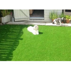 China 18 Stitches 12000DTex PP Net PU Backing Artificial Grass Turf With Superior Drainage Capacity on sale