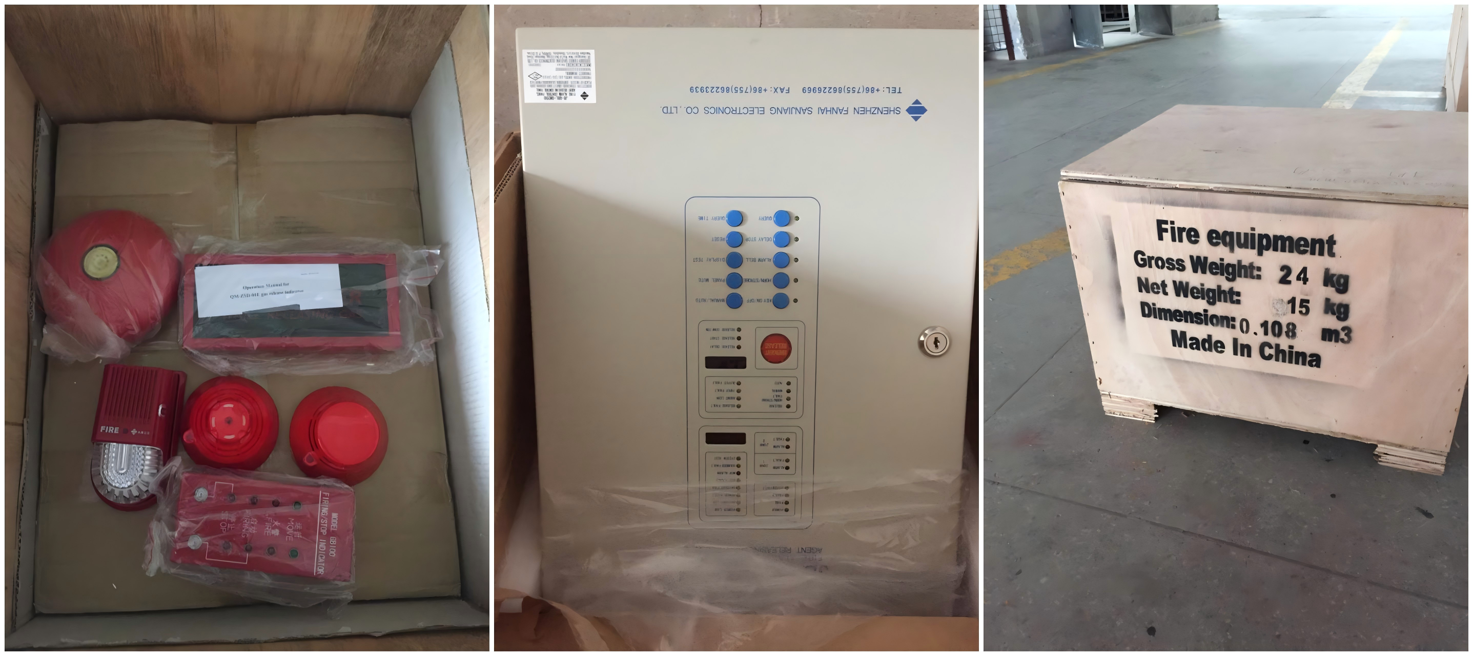 Intelligent Inert Gas Fire Suppression System with Automatic Control Panel for Industrial Safety