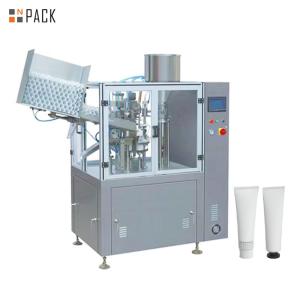 Wholesale Fully Automatic Npack High Speed Face Cream Cosmetic Alu Tube Filling Sealing Machine from china suppliers