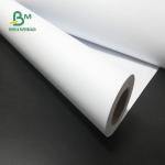 24'' x 150ft 92 Brightness 20lb CAD Plotter Paper Uncoated Bond Roll 2'' Core
