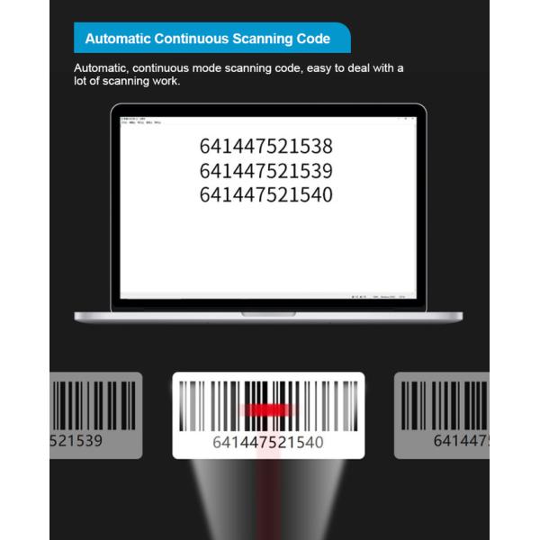 RK410 Industrial Fixed Barcode Scanner | High-Density Sensor & DPM Technology