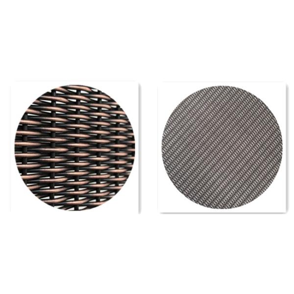 Decorative Metal Mesh for Wall Cladding, 6mm Woven Wire Mesh for Elevator Walls