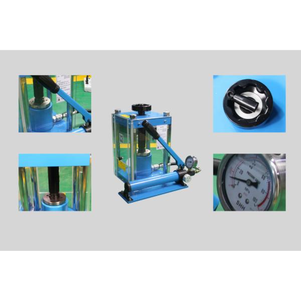 Small Lab Tablet Press Machine 12 Ton Manual Hydraulic For Button Cell