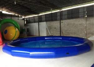 China Durable Indoor Round Inflatable Kids Swimming Pool , Inflatable Adult Swimming Pool on sale