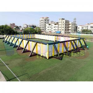 Wholesale Giant Inflatable Sports Arena , 0.4mm PVC Tarpaulin Commercial Inflatable Paintball Field from china suppliers