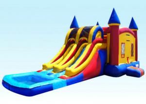 Wholesale 29Ft Dual Lane Inflatable Castle Combo For Kids 29L x 13W x 14H from china suppliers