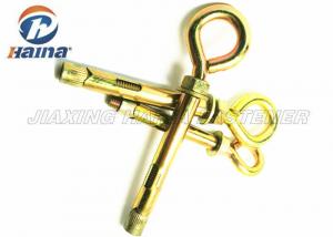 Wholesale Yellow Color Stainless Steel 304 316 Expansion Galvanized Sleeve Anchor With Eye Bolt from china suppliers