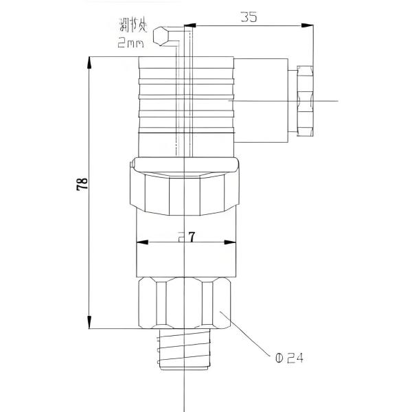 MS-T50 Exquisite Compact Pressure Switch Pressure Controller