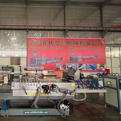 Plastic Single Wall Corrugated Pipe Machine for Cable Protection Flexible Conduit Production