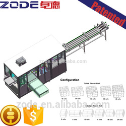 Medium PLC 32rolls Toilet Tissue Rewinding Machine 9KW