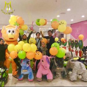Wholesale Hansel walking plush game machine electric ride on plush animals from china suppliers