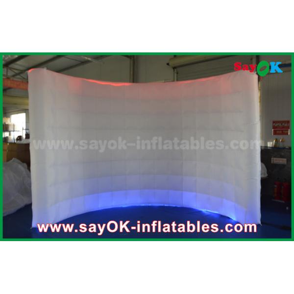 Inflatable Photo Studio Customized Shape PVC Coating Inflatable LED Photo Booth With Charming