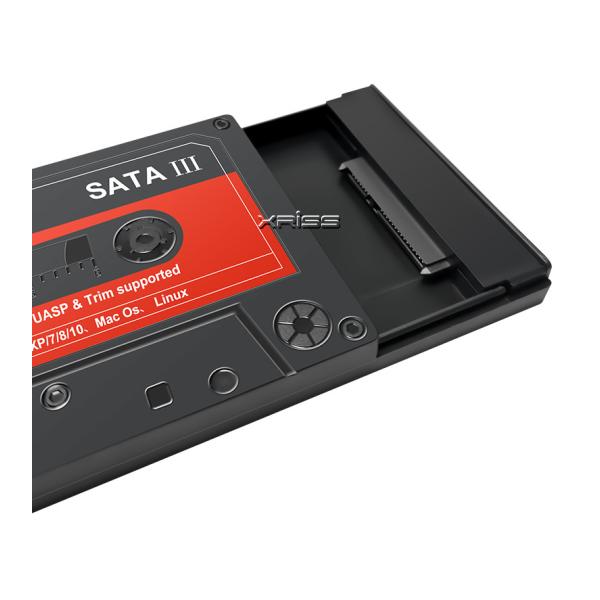 YPH03 External Hard Drive Enclosure Usb 3.0 Type C Sata 2.5 Inch