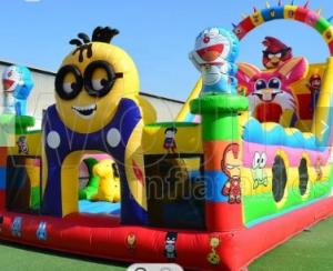 Wholesale Cartoon Theme Large Inflatable Bouncy Castle Birthday Party Bounce House from china suppliers