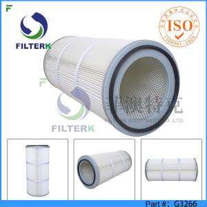 Wholesale Spunbond Polyester Nonwoven Air Filter Cartridge 99.9% Efficiency from china suppliers