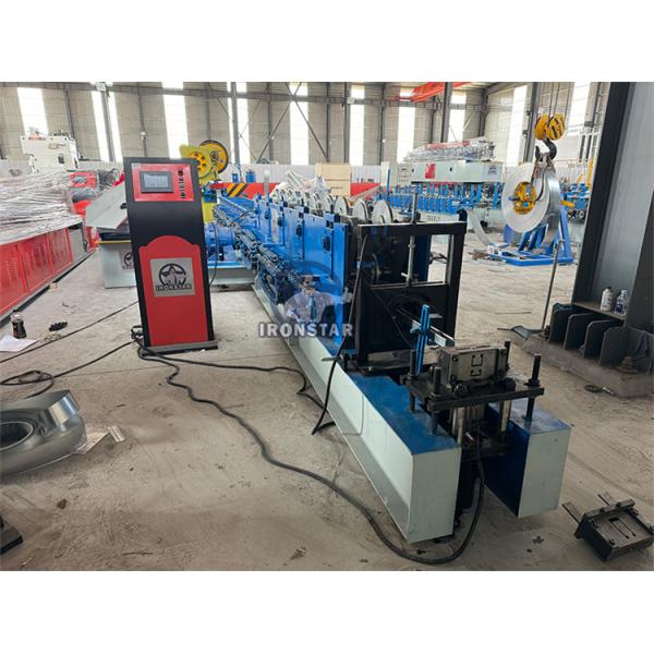 41*21 / 41*41 / 41*72mm 3 sizes in 1 Solor bracket roll forming line in Mexico Photovoltaic bracket forming machine