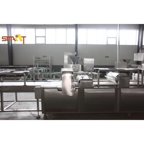 Full Automatic Snack Bar Machine For Cereal Peanut Bars Production