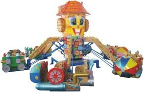 Wholesale Funfair Equipment Family Fun Ride Play Around Container Loading 8.5m 40gp from china suppliers