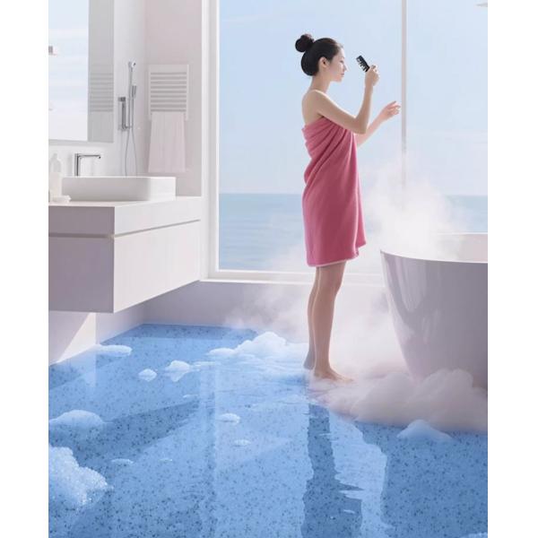 Easy Construct Material Flooring Epoxy Self Leveling Paint For Industrial Floor Epoxy Resin Colored Sand Decorative Floor