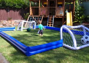 Wholesale Kids Inflatable Sports Games Inflatable Football Field For House Backyard from china suppliers
