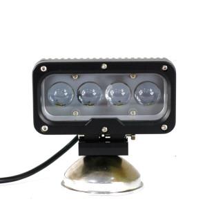 Quality 12V waterproof led square light spot 40w led work light for trucks,auto parts ,boats for sale