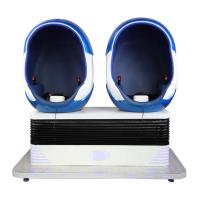 Hot Selling 42 Inch VR Cinema Equipment Coin Operated 9D VR Double Egg Chair for sale