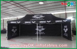 Wholesale Easy Up Canopy Tent Aluminum Frame Folding Waterproof Tent  / Black Giant Outdoor Tent from china suppliers