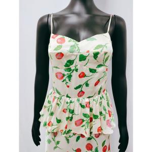 Wholesale Printed soft Fabric Viscose Satin Women Slip Dress viscose clothing from china suppliers