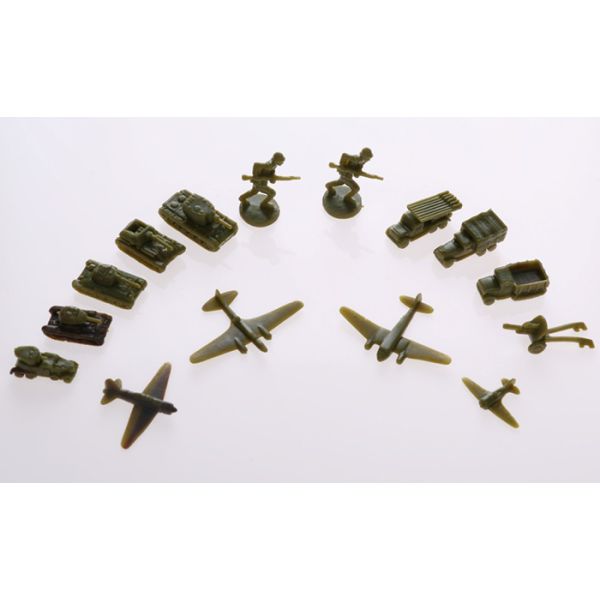 Customize Orange Miniature Plastic Figure Collection For Tabletop Gaming Sandbox Play