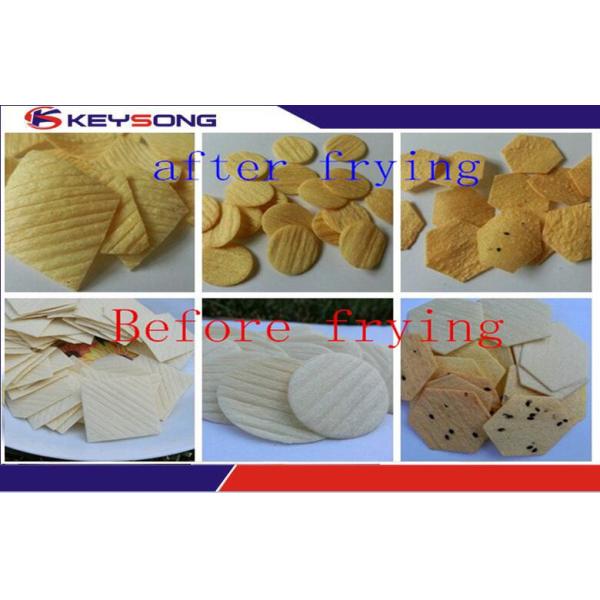 Fully Automatic Doritos Making Machine , Tortilla Chip Machine 1.5 Years Warranty