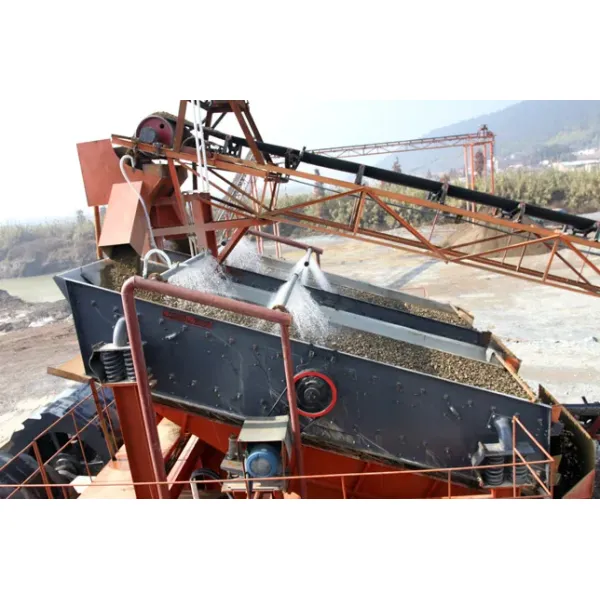 Ore Vibrating Rock Screen 40-680t/H Circular Motion Vibrating Screen