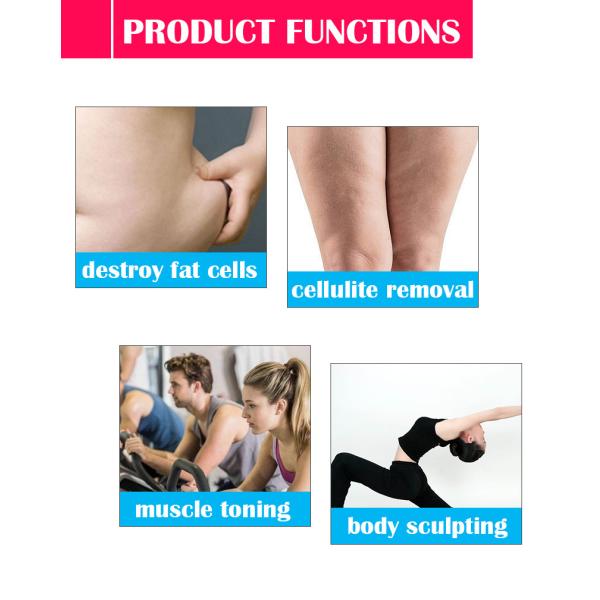4 Handles Muscle Sculptinging Machine Slimming RF Body Contouring Device