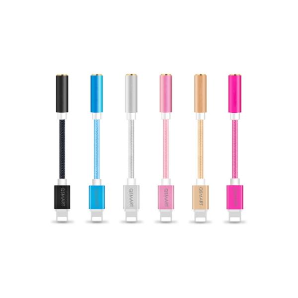 QS 35LT002, Lightning to 3.5 mm Headphone Jack Adapter
