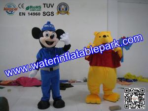 Wholesale Plush Advertising Mascot Costume , Mickey And Winnie Mascot from china suppliers